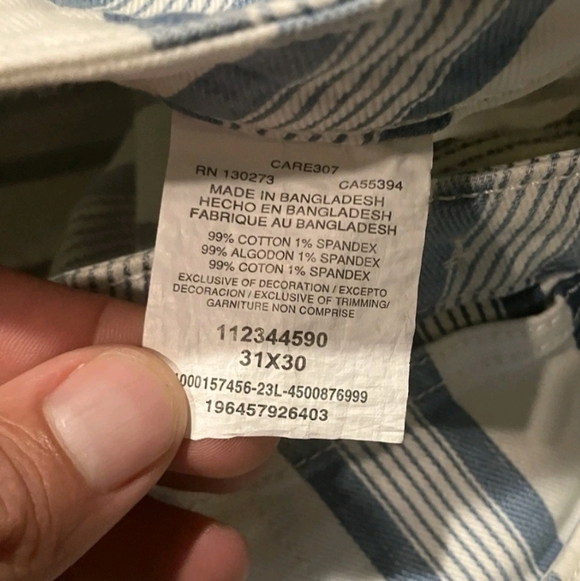 NEW Wrangler Retro Bailey High Rise Flare Jeans Womens 11/31x30 Blue Stripe - Picture 3 of 6